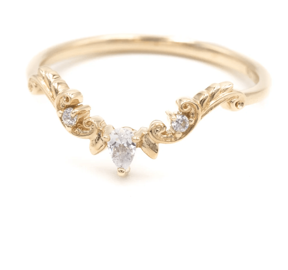 Vintage Pırlanta Tamamlayıcı Yüzük - Resa