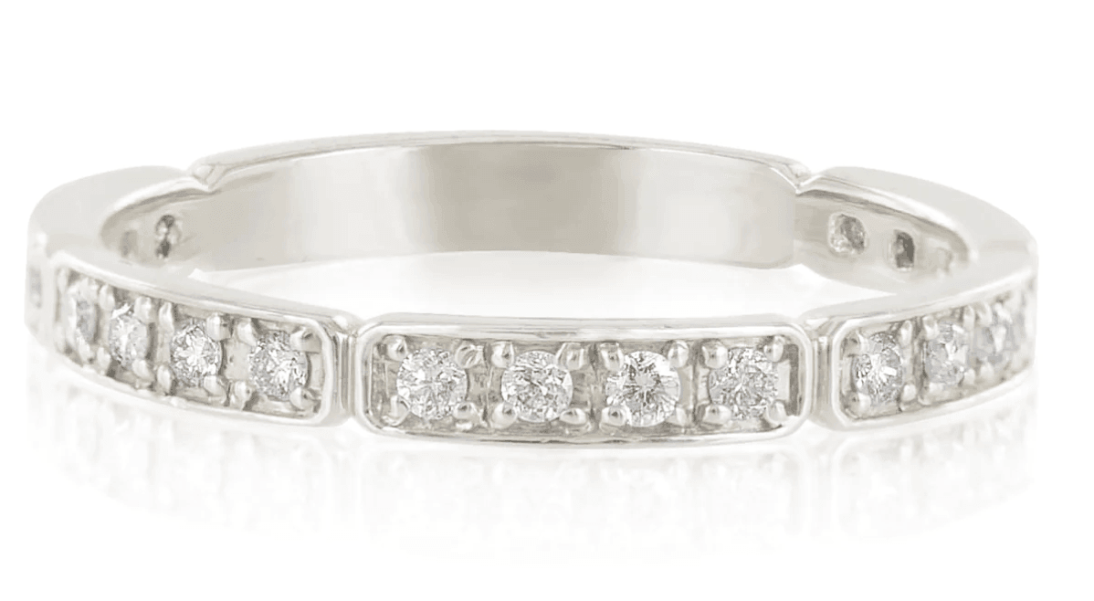 Vintage Tamamlayıcı Yüzük - pomlen - Mim Diamond