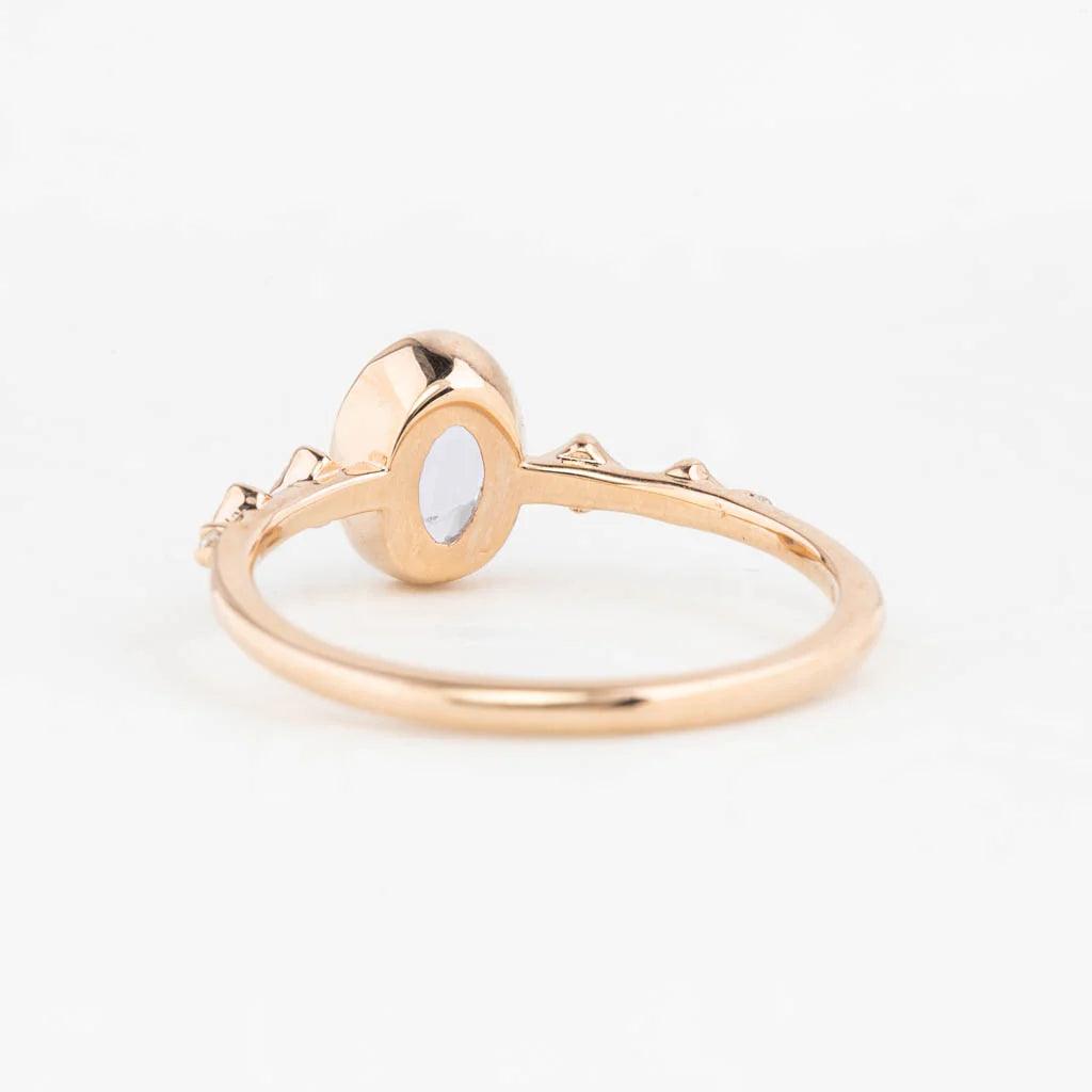 Oval Vintage Tanzanit Yüzük - Tarik