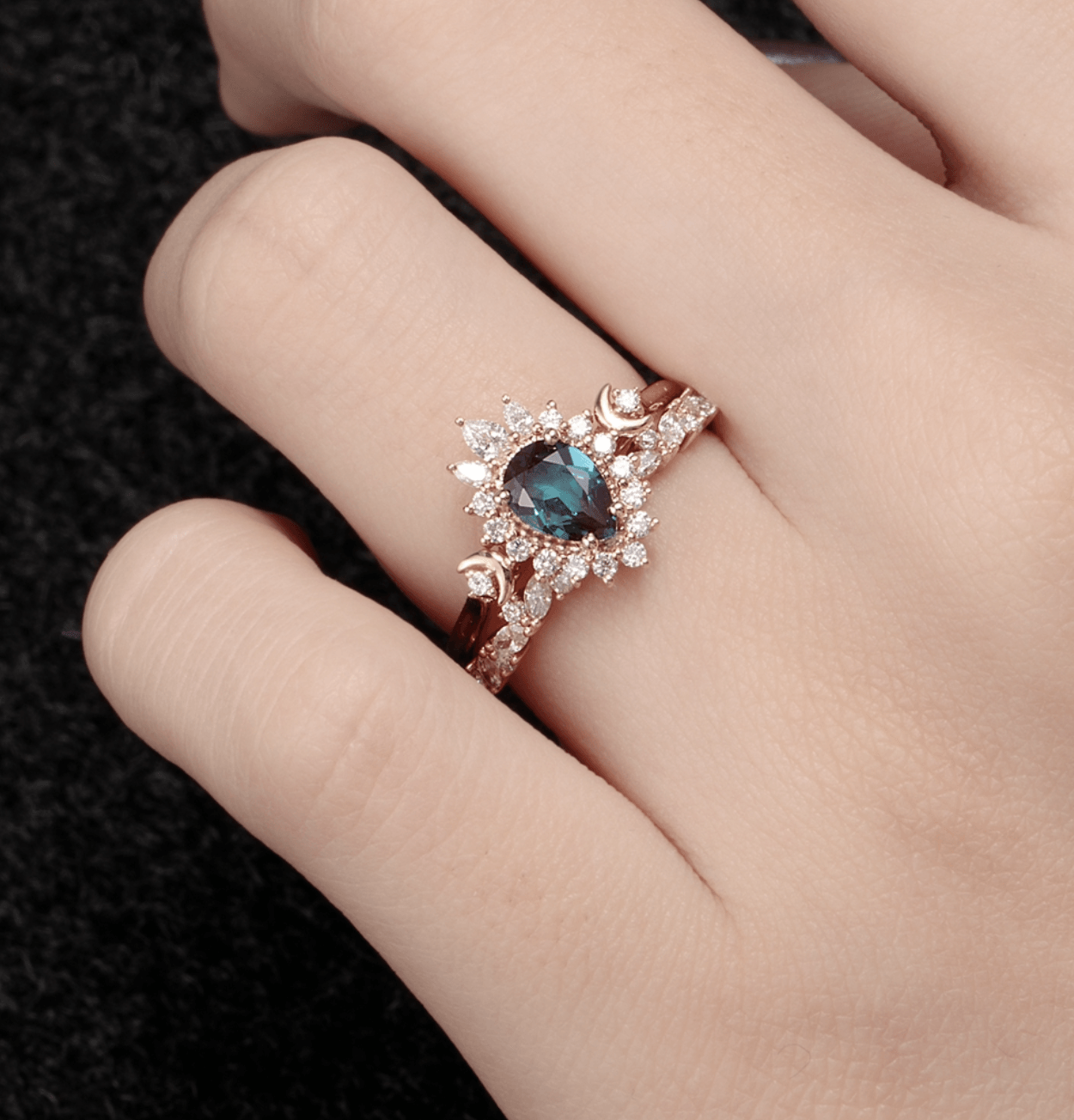 Vintage Damla Alexandrite Yüzük - Alkurah