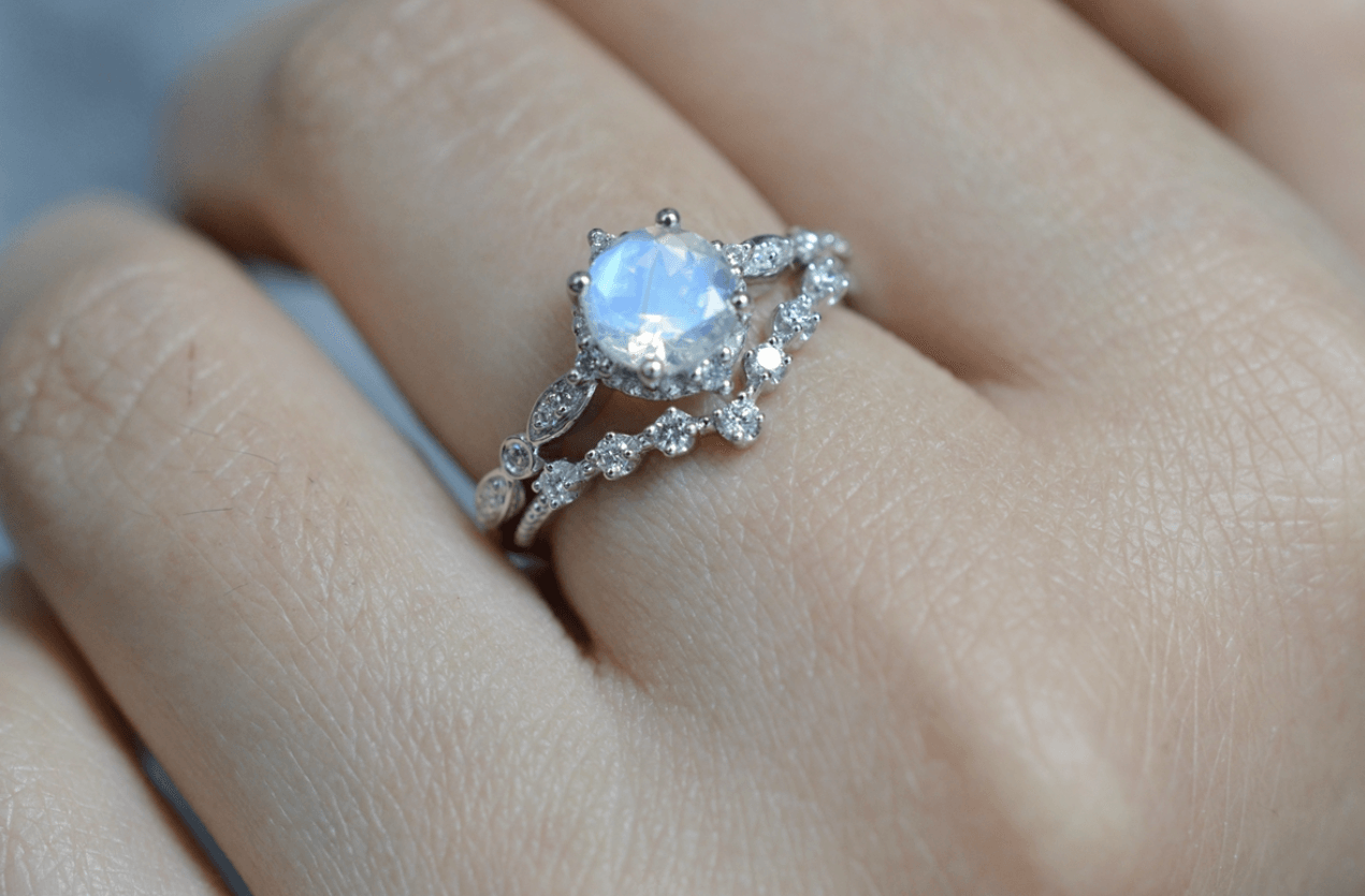 Vintage Mavi Aytaşı Yüzük - Sceptrum