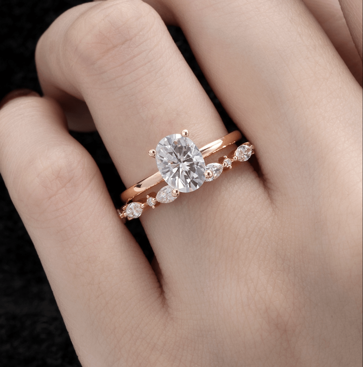 Vintage Pırlanta Alyans Yüzük - Daffodil