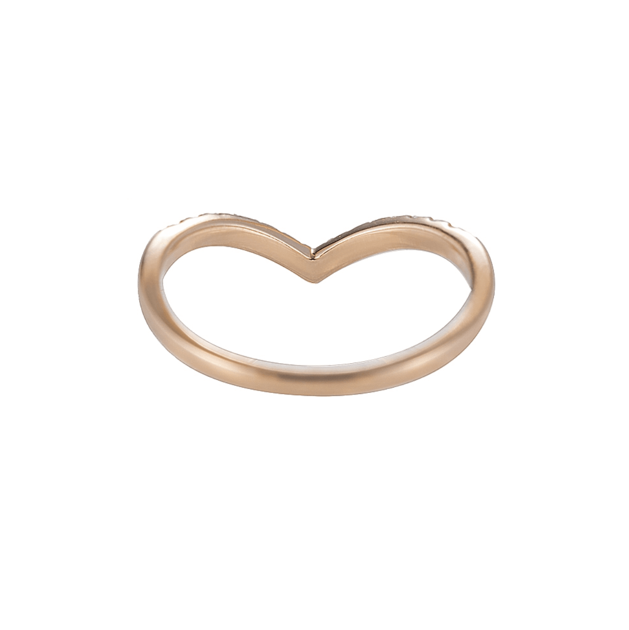 Vintage Pırlanta Alyans Tamamlayıcı Yüzük - Tulip