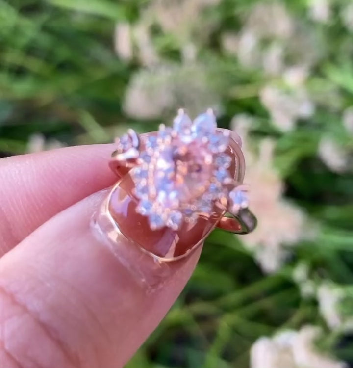 Vintage Damla Morganit Yüzük - Alfard