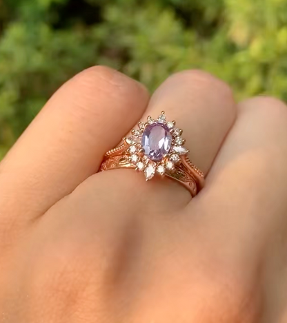 Vintage Alyans Yzk - Rose2