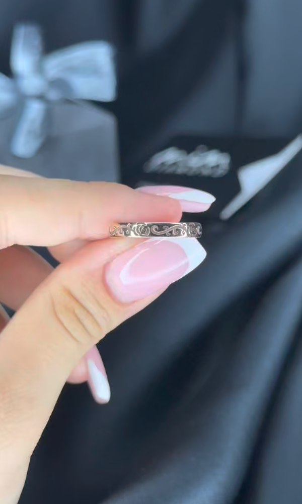 Vintage Alyans Yzk - Rose4