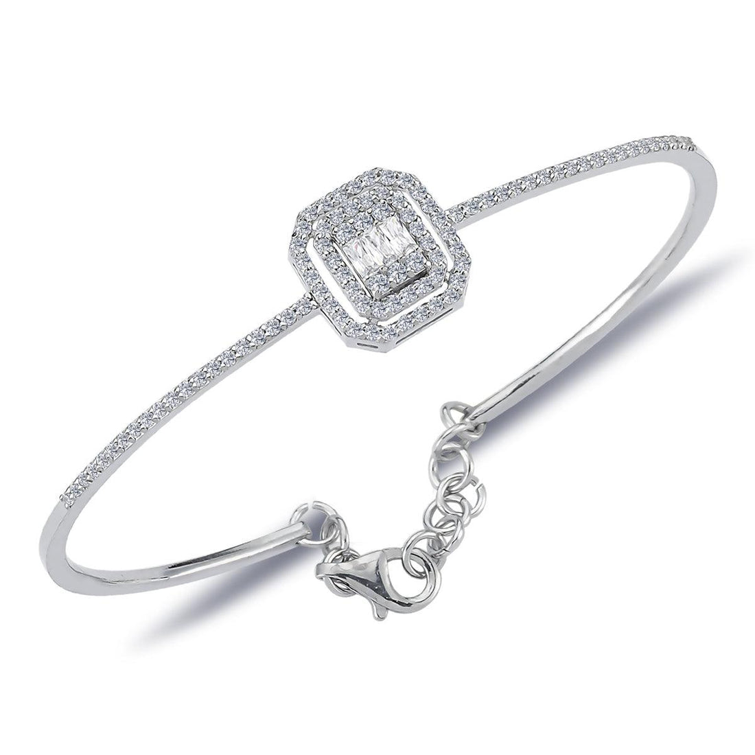  Baget Pırlanta Sırataş Bileklik - Mim Diamond