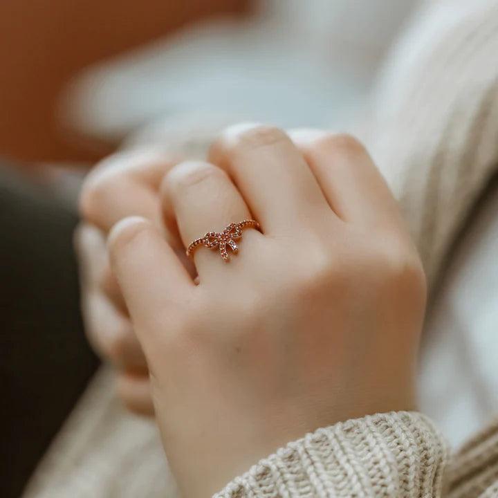 RED STRING OF FATE RING - Mim Diamond