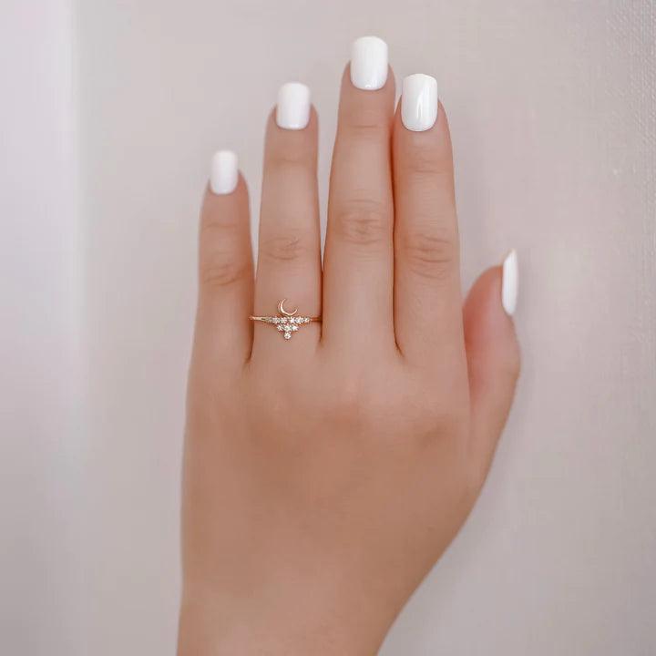 MOON RIVER RING - Mim Diamond