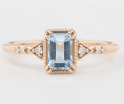 Vintage Pırlanta Yüzük - Mibel - Mim Diamond