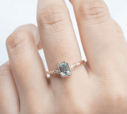 Vintage Pırlanta Yüzük - Mibel - Mim Diamond