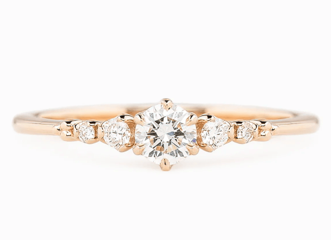 0.31 Karat Tektaş Pırlanta Yüzük - Rena