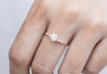 0.78 Karat Tektaş Pırlanta Yüzük - Nilse