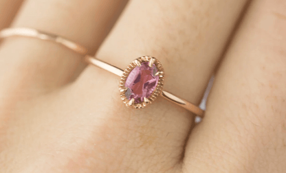 Vintage Pırlanta Safir Yüzük - Opines 