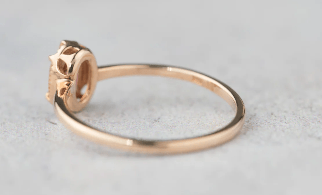 Vintage Pırlanta Safir Yüzük - Opines 