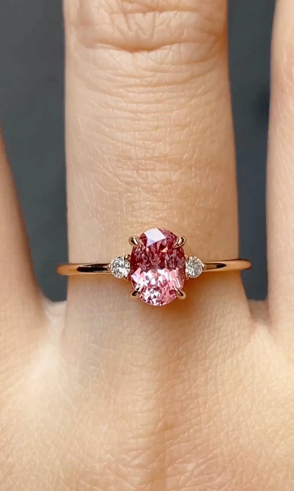 Vintage Prlanta Pembe Safir Yzk - Resep