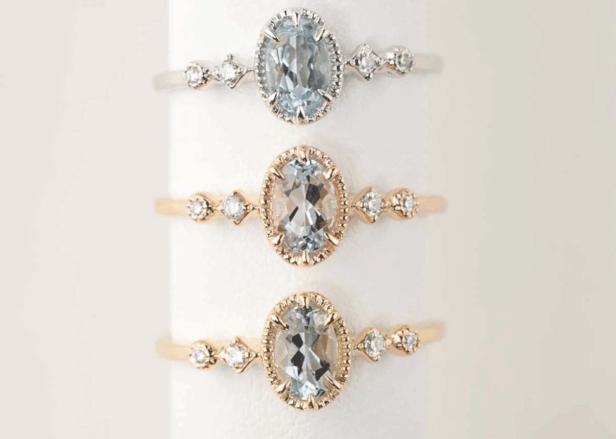 Vintage Pırlanta Yüzük - Opnur - Mim Diamond