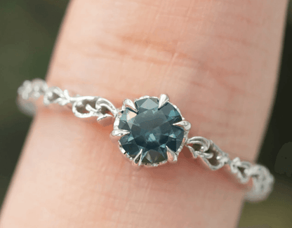 Vintage Safir Yüzük - Eliz - Mim Diamond