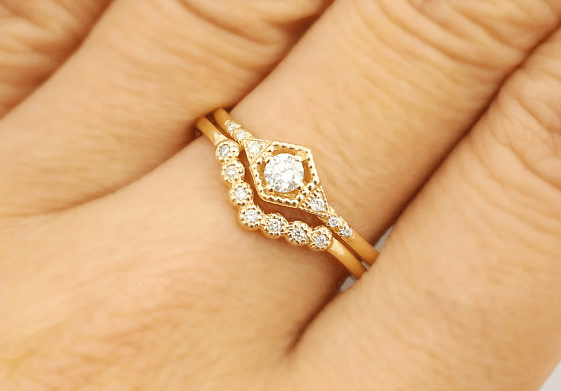 Vintage Tamamlayıcı Yüzük - Pemol 