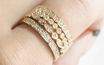 Vintage Tamamlayıcı Yüzük - Asmir