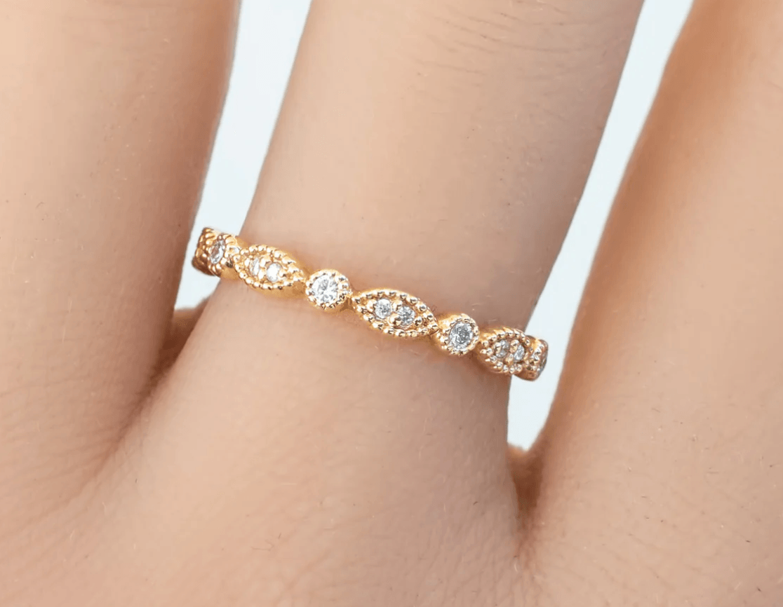 Vintage Tamamlayıcı Yüzük - Elnes