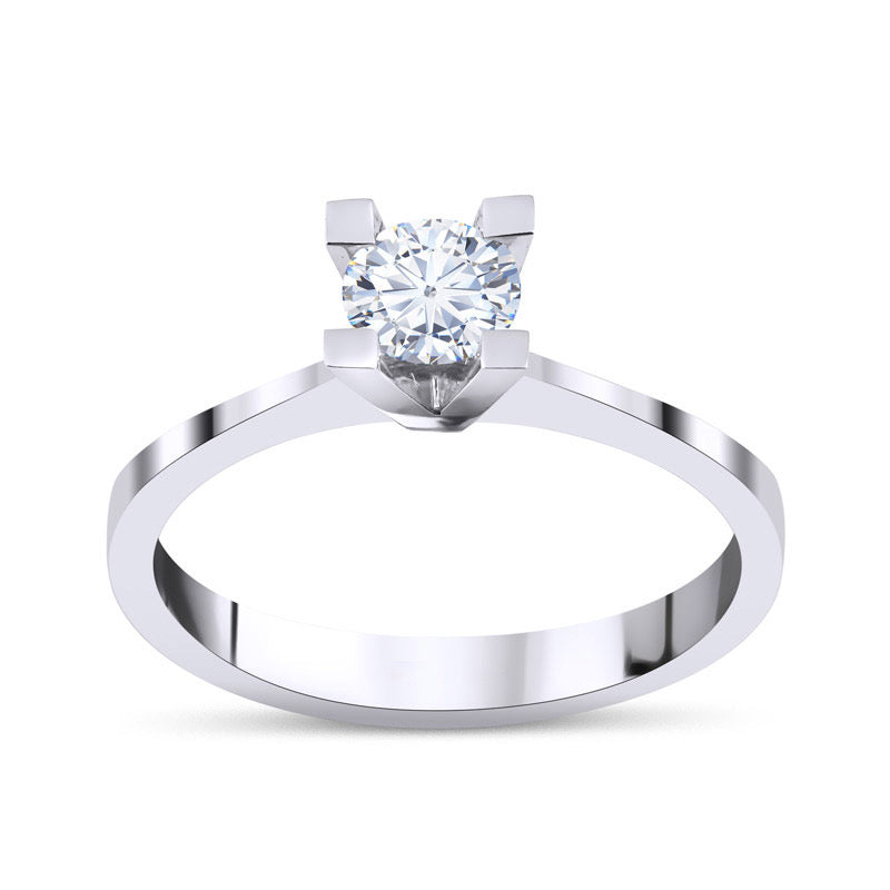 Evlilik Teklifi İçin Özel Pırlanta Tektaş Yüzük 2