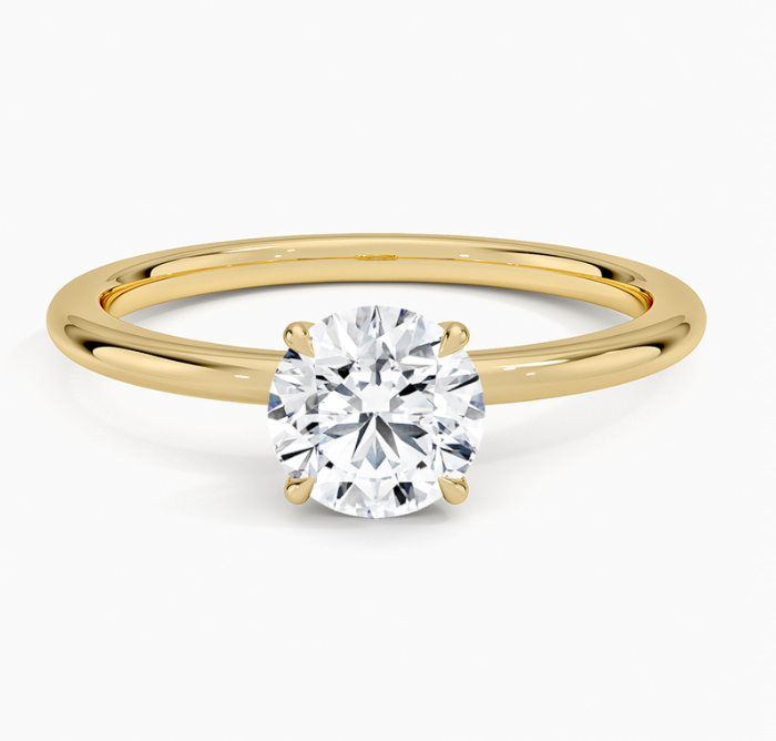 Klasik Model 0.70 Karat Tektaş Pırlanta Yüzük