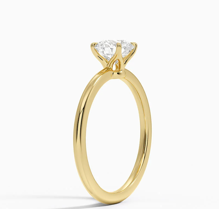 Klasik Model 0.70 Karat Tektaş Pırlanta Yüzük