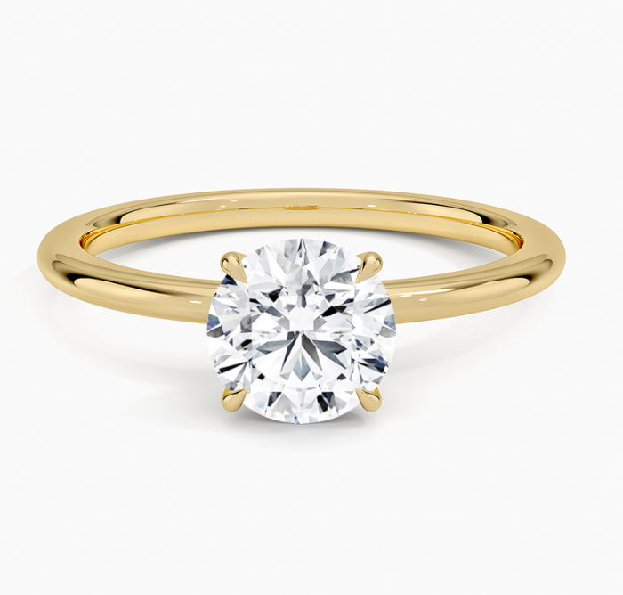 Klasik Model 1.00 Karat Tektaş Pırlanta Yüzük