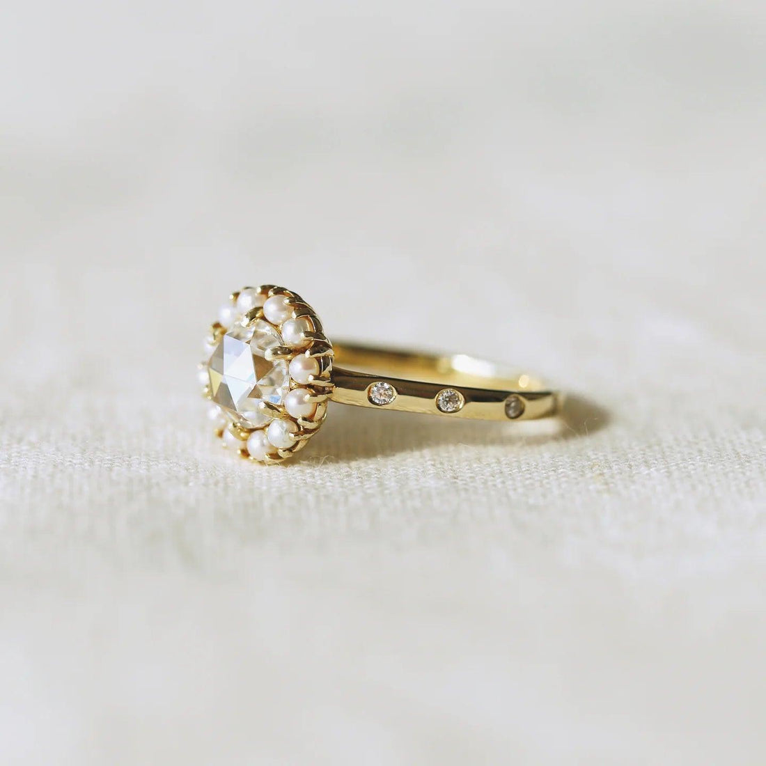 BELLE FLEUR RING - Mim Diamond