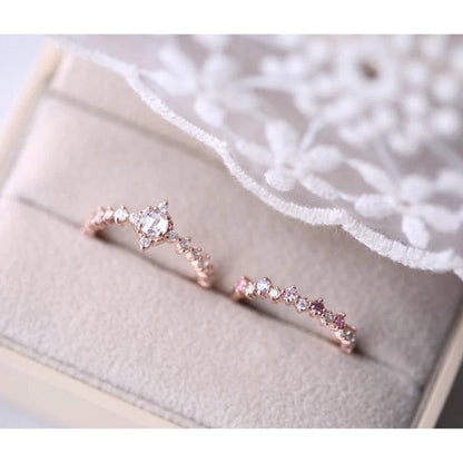 DREAMY PINK SKY RING - Mim Diamond