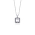 Makdis Pırlanta 0.48 Karat Baget Kolye - Mim Diamond