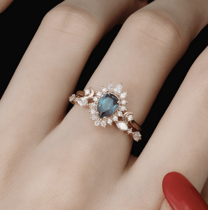 Vintage Damla Alexandrite Yüzük - Alkurah