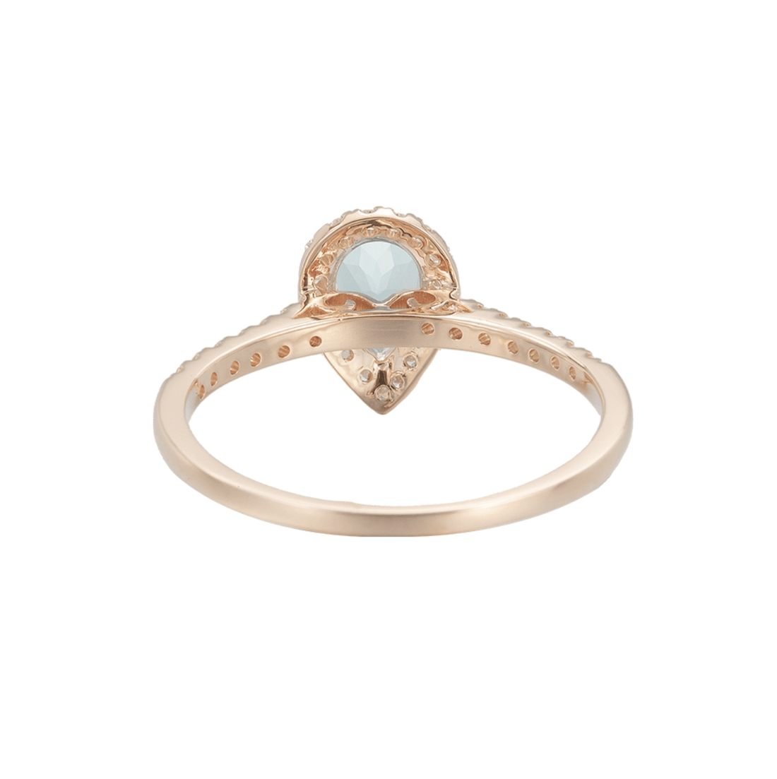 Vintage Damla Mozanit Evlilik Teklifi Yüzüğü - Merga