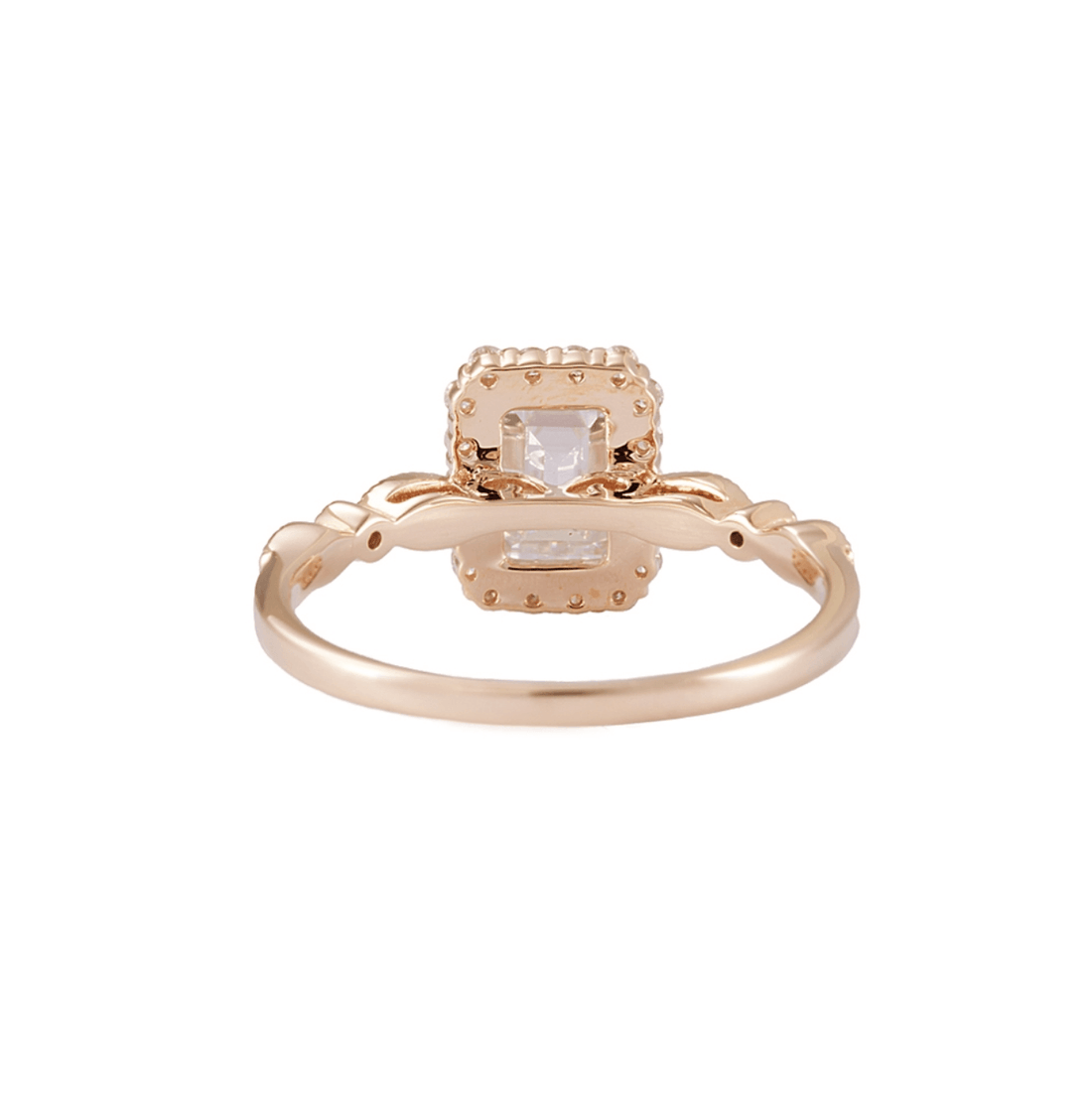 Vintage Esintili Mozanit Yüzük - Sheraton