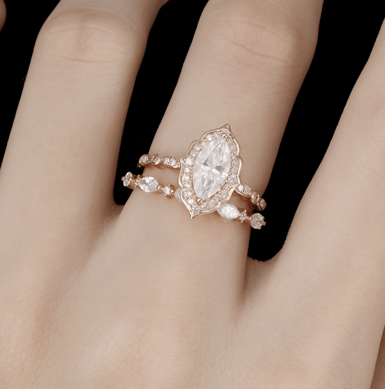 Vintage Markiz Alexandrite Yüzük - Subra