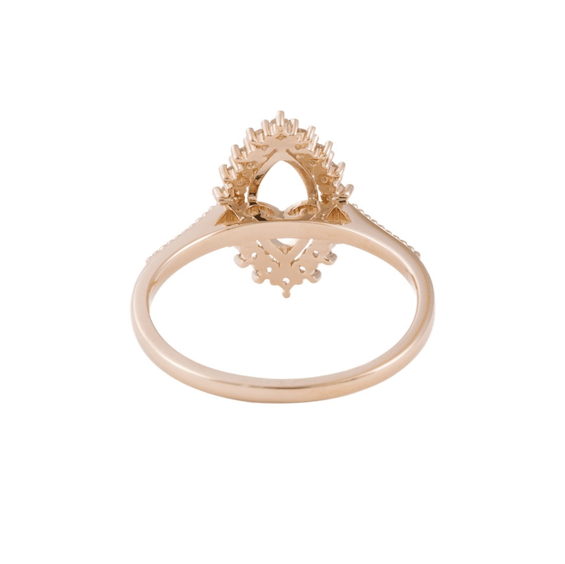 Vintage Markiz Mozanit Işık Halkası Yüzük - Baham