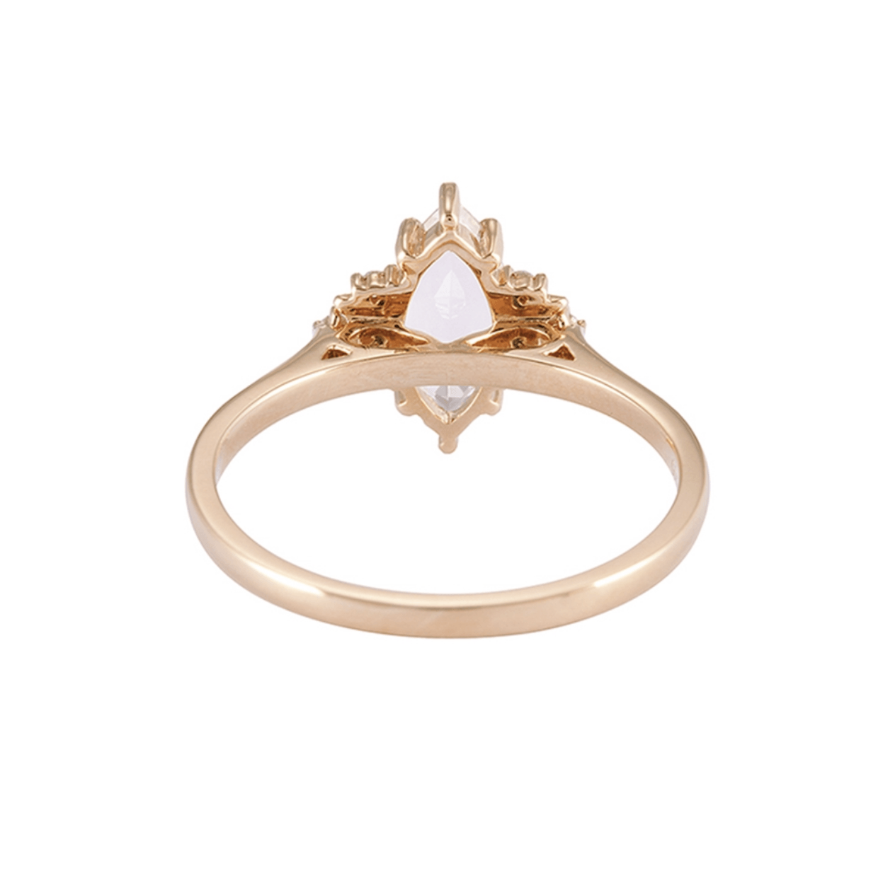 Vintage Morganit Hilal Yüzük - Alrischa