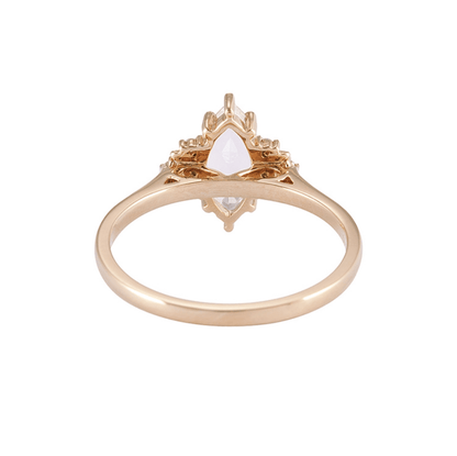 Vintage Morganit Hilal Yüzük - Alrischa