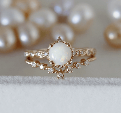 Vintage Opal Yüzük - Minkar