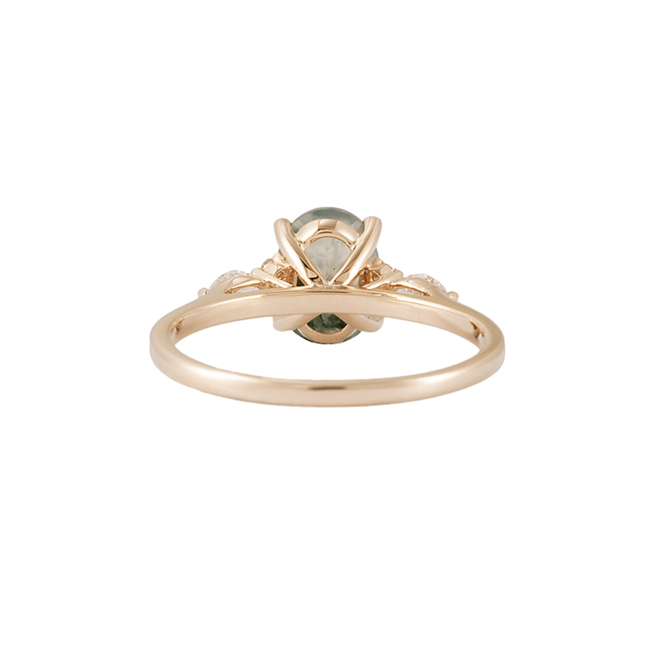 Vintage Oval Alexandrite Pırlanta Yüzük - Enif