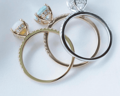 Vintage Oval Aytaşı Yüzük - Giedi