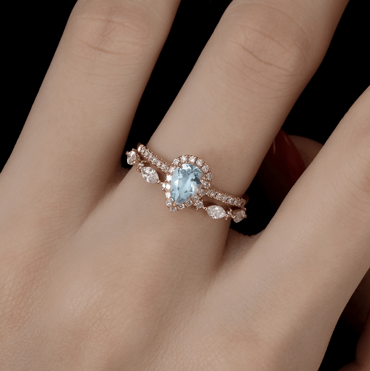 Vintage Pırlanta Alyans Yüzük - Daffodil