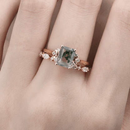 Vintage Pırlanta Alyans Yüzük - Daffodil