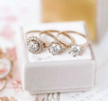 Vintage Tektaş Mozanit Evlilik Teklifi Yüzüğü - Nusakan