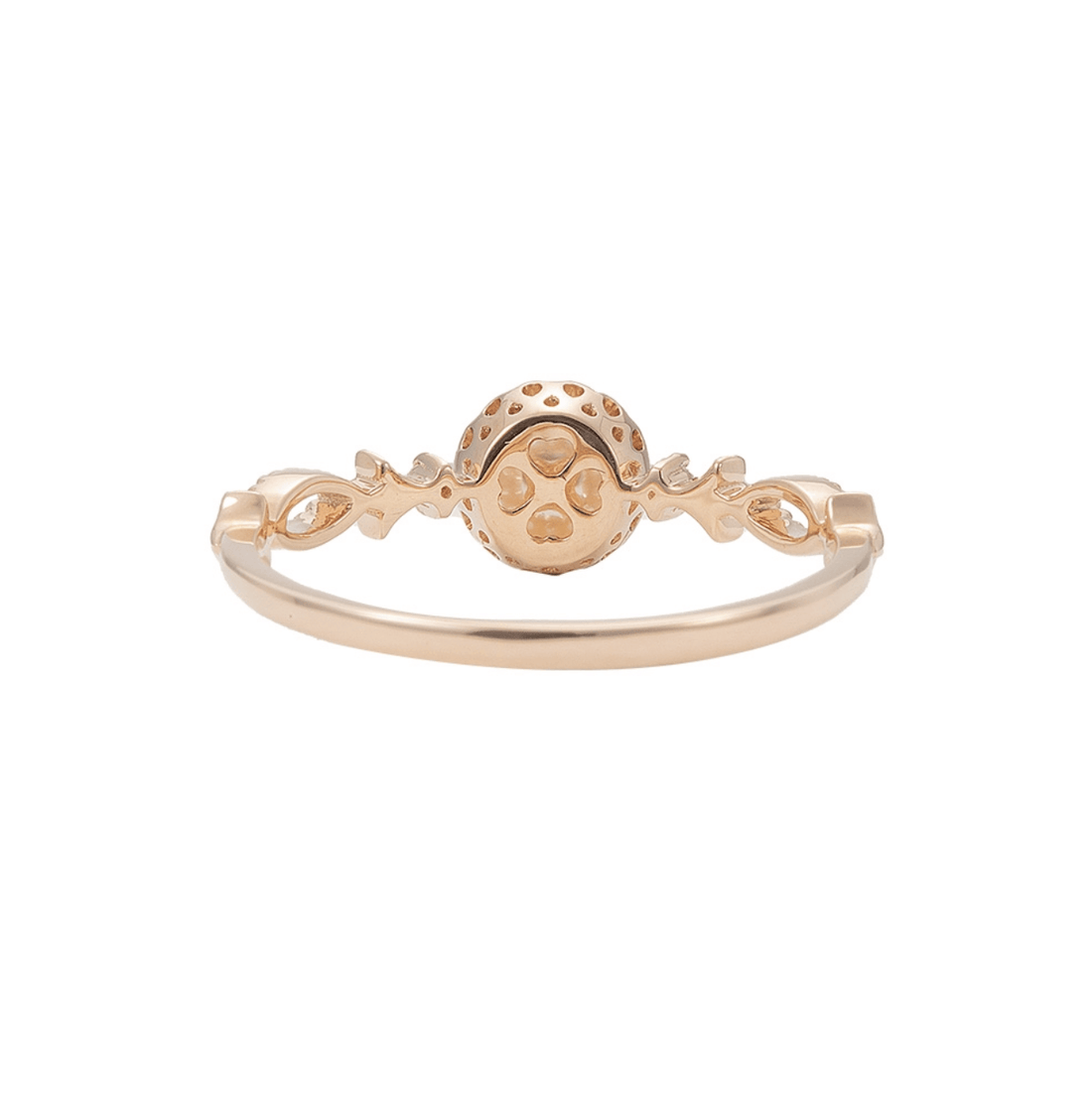 Zümrüt Detaylı Vintage İnci Yüzük - Canopus