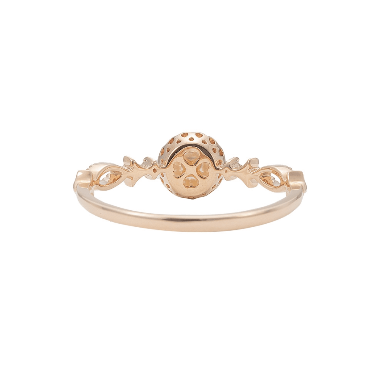 Zümrüt Detaylı Vintage İnci Yüzük - Canopus