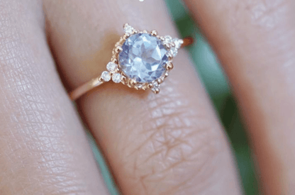 Vintage Alexandrite Evlilik Teklifi Yüzüğü - Mirach
