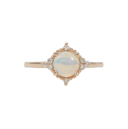 Vintage Opal Evlilik Teklifi Yüzüğü - Mirzam
