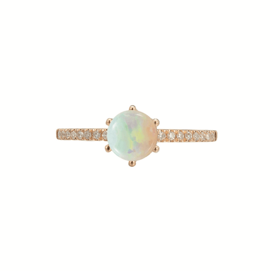 Vintage Opal Evlilik Teklifi Yüzüğü - Naos